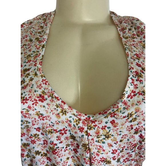 NWT Jenna Girl Classy Multicolor Floral Fit & Flare Dress Size Small - Picture 6 of 16